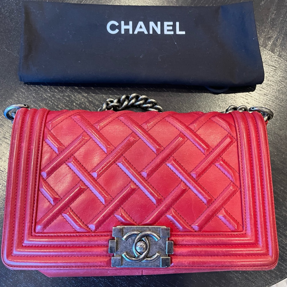 Chanel handbag boy